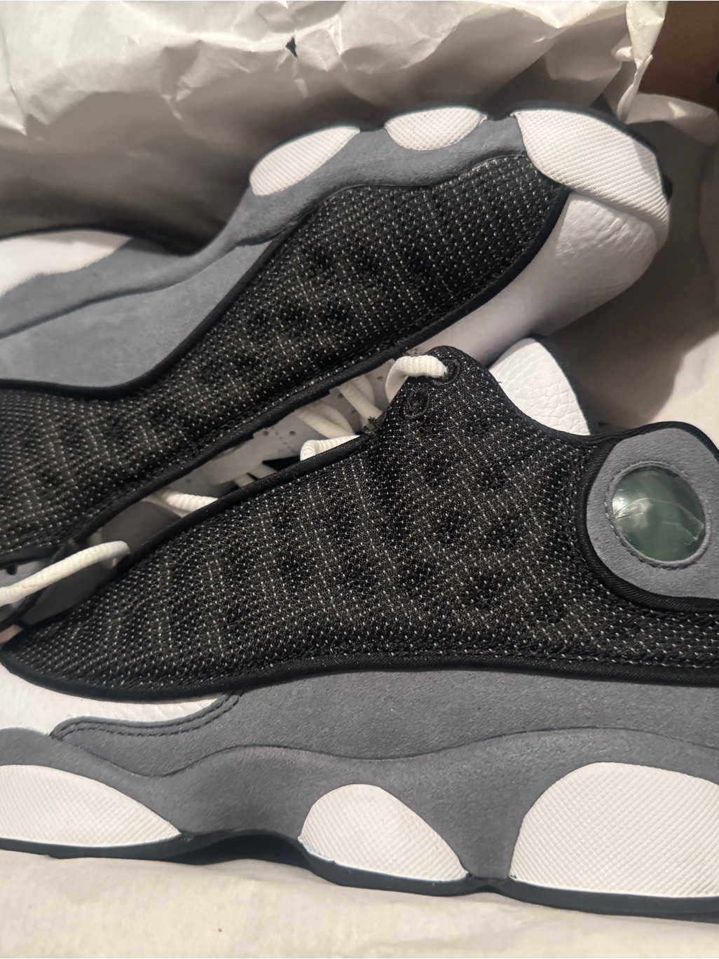 Jordan Black And Gray Men's Sneakers